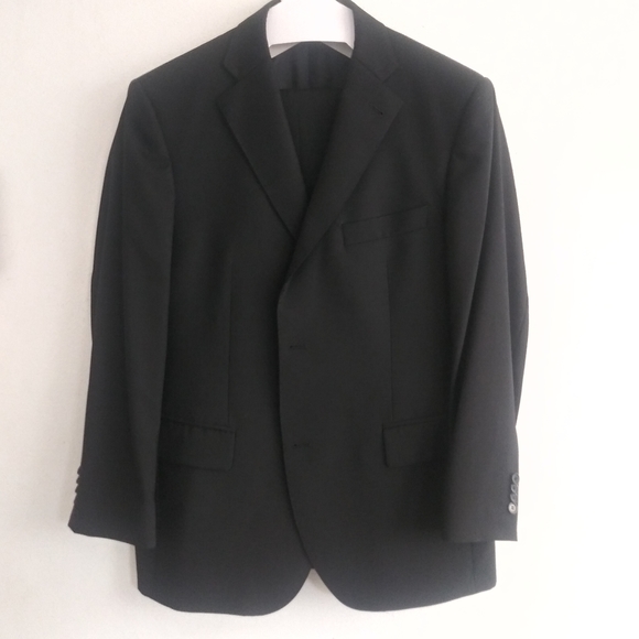 Emilio Yuste Spain| Custom SUIT Black 40R - Picture 1 of 12